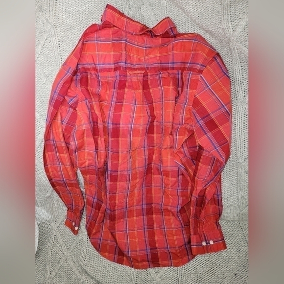 Mens Easy care Saddlebred Button Down Shirt Size Large - Picture 2 of 4